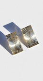 SUNRAY EARRINGS IN GOLD - Romi Boutique