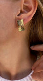 SUNRAY EARRINGS IN GOLD by Native Gem - Romi Boutique