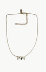SUNSHOWER NECKLACE IN GREEN ONYX by Native Gem - Romi Boutique