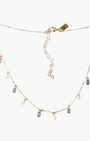 CINDERELLA NECKLACE IN OPAL/BLUE by Native Gem - Romi Boutique