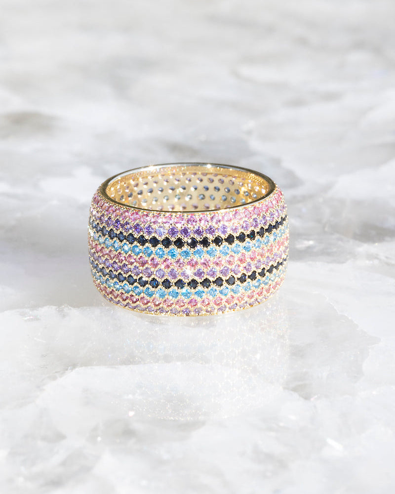 BILLIONAIRE RING IN POP ROCKS by Native Gem - Romi Boutique