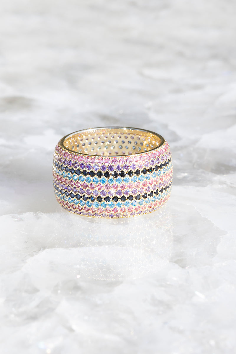 BILLIONAIRE RING IN POP ROCKS by Native Gem - Romi Boutique