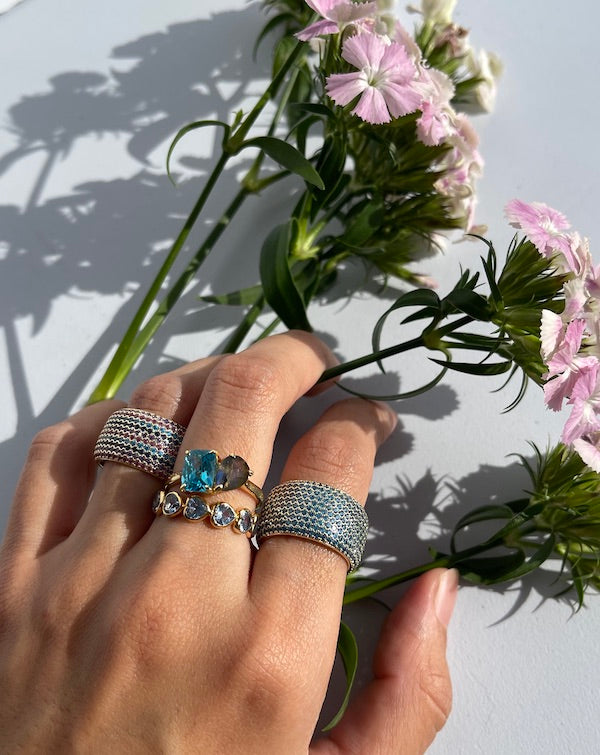 BILLIONAIRE RING IN POP ROCKS by Native Gem - Romi Boutique