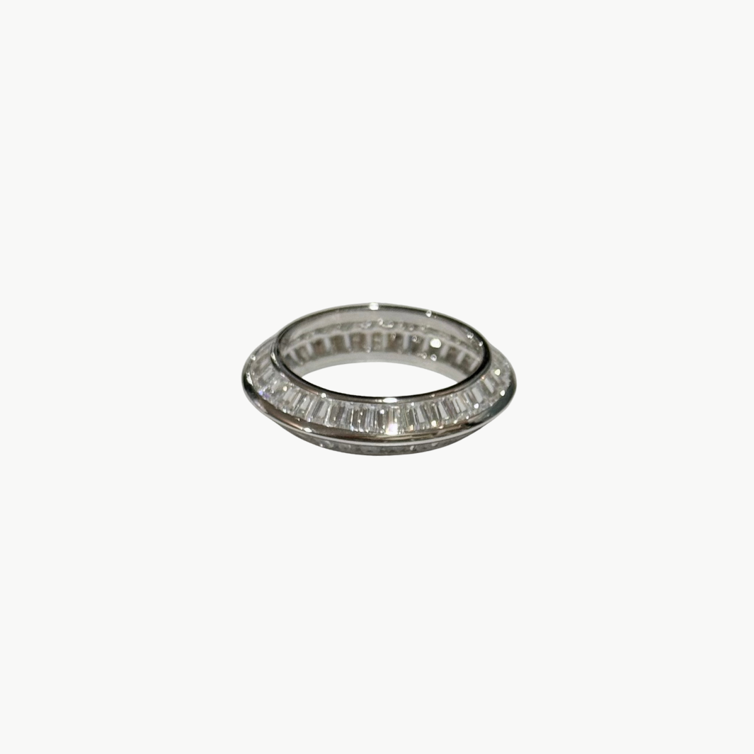 RAZOR EDGE RING IN SILVER - Romi Boutique