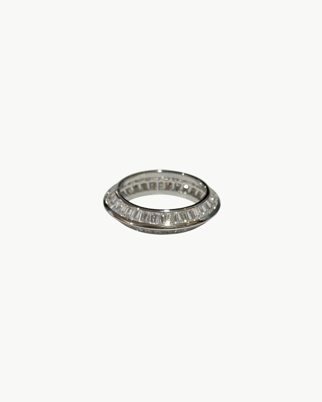 RAZOR EDGE RING IN SILVER - Romi Boutique