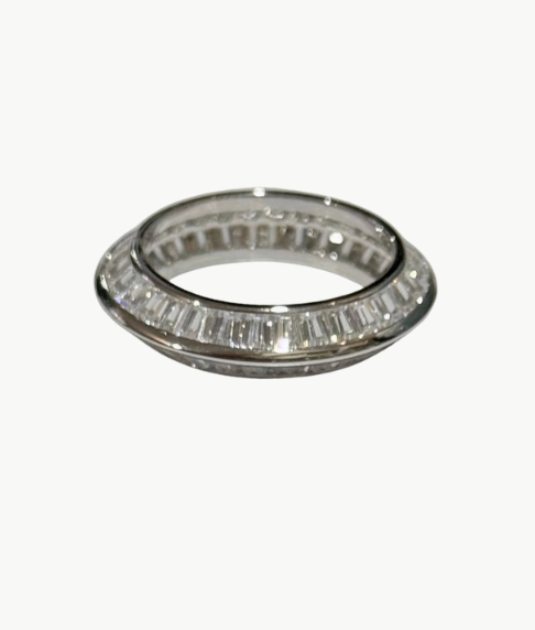 RAZOR EDGE RING IN SILVER - Romi Boutique