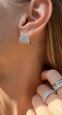 ARC STUDS IN SILVER by Native Gem - Romi Boutique