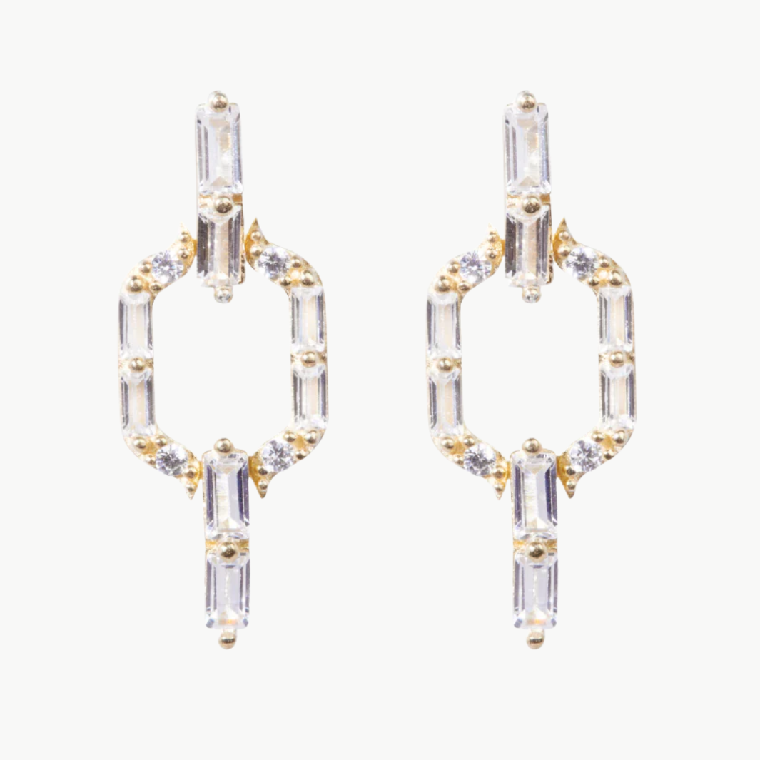 LIAM EARRINGS IN GOLD by Nickho Rey - Romi Boutique