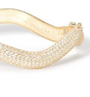 MELISSA BRACELET IN GOLD/WHITE - Romi Boutique