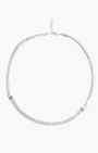 ALY NECKLACE IN WHITE RHODIUM - Romi Boutique