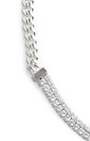 ALY NECKLACE IN WHITE RHODIUM - Romi Boutique