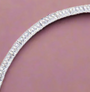 SHELLEY NECKLACE IN WHITE RHODIUM - Romi Boutique