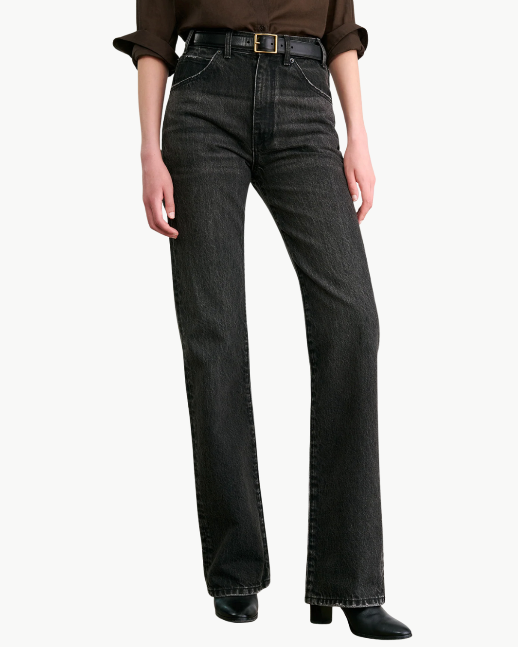 JOAN JEAN IN STONE BLACK WASH - Romi Boutique