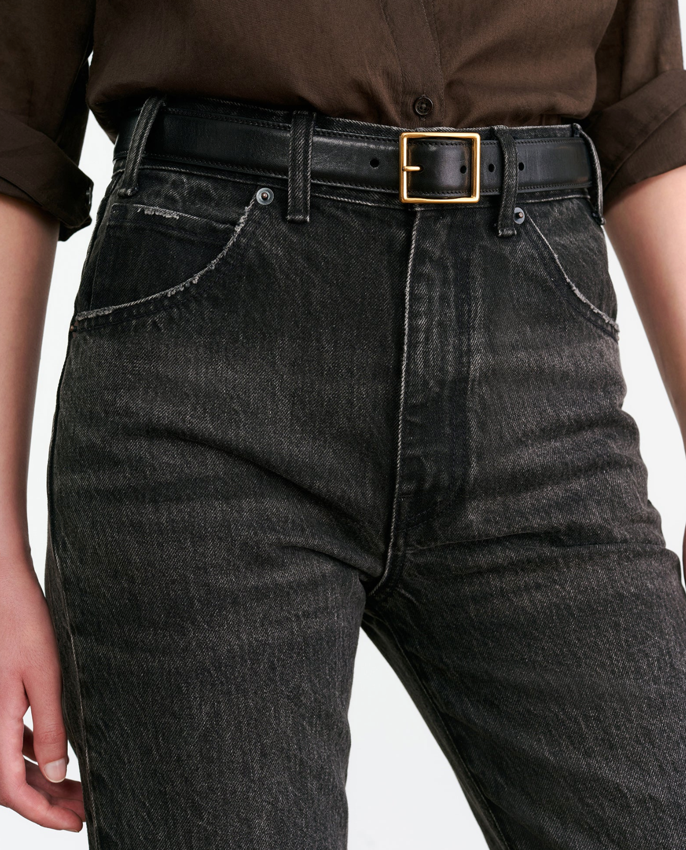 JOAN JEAN IN STONE BLACK WASH - Romi Boutique
