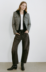 JAMISON JACKET IN BLACK DONEGAL - Romi Boutique