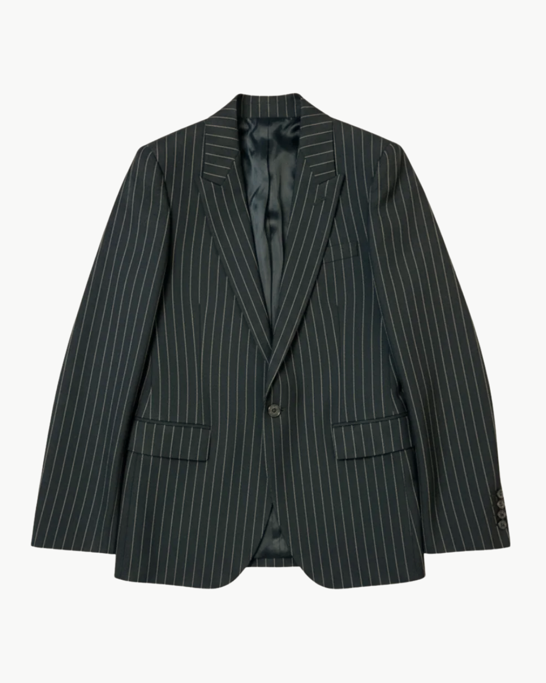 ANABEL TAILORED PINSTRIPE JACKET - Romi Boutique