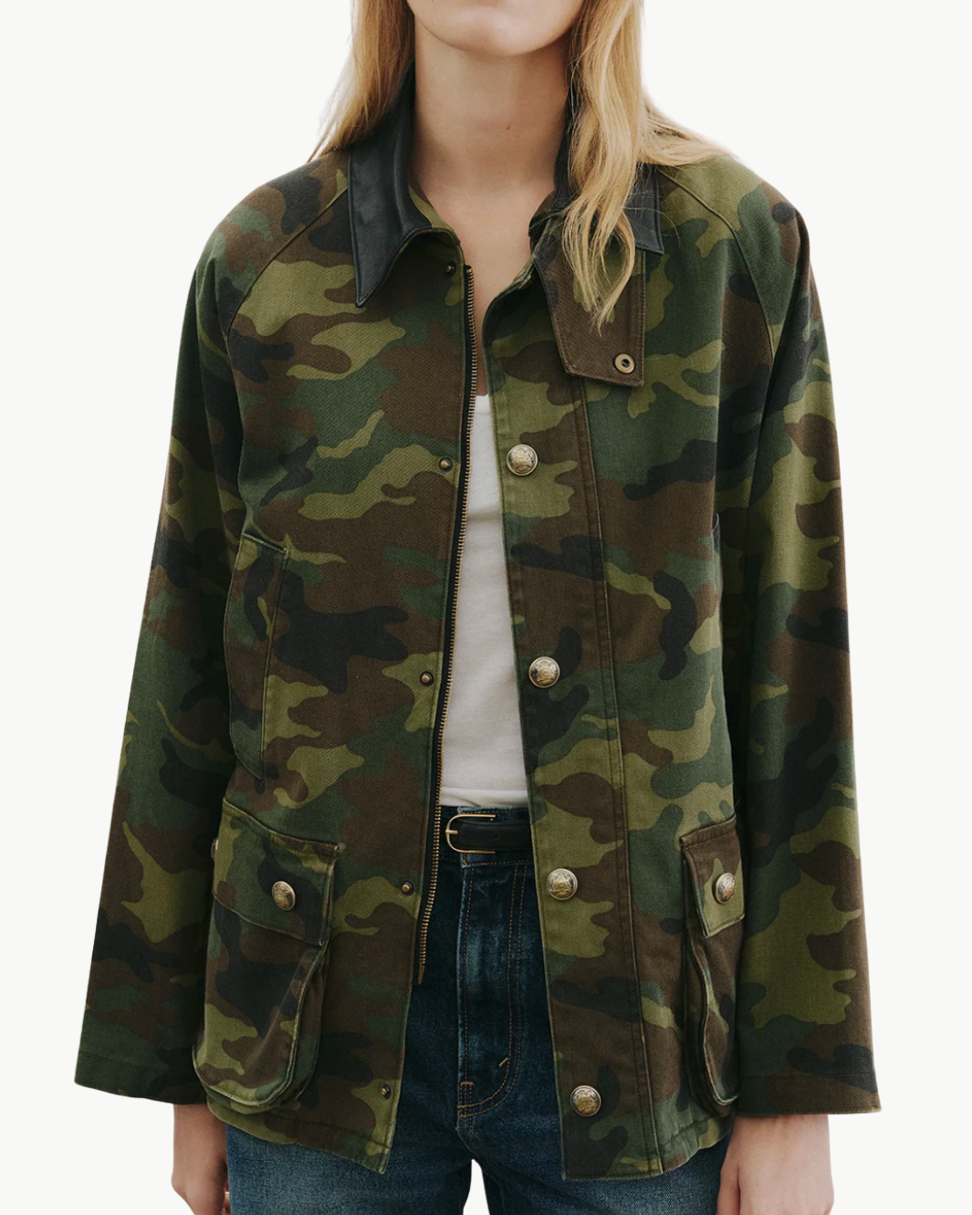 ANDREW PARKA IN CAMOFLAUGE - Romi Boutique