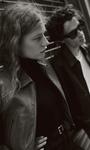 SUE LEATHER BOMBER JACKET IN COGNAC - Romi Boutique
