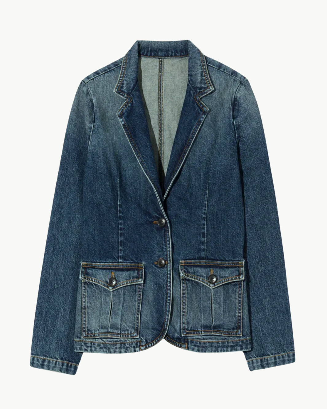 ELTON DENIM BLAZER by Nili Lotan - Romi Boutique