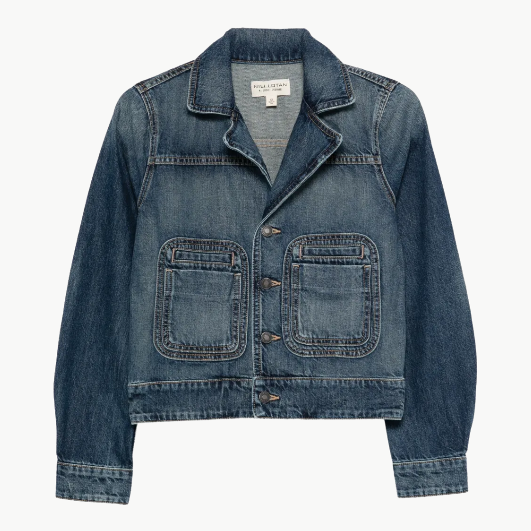 GEORGY DENIM JACKET by Nili Lotan - Romi Boutique