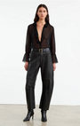 SHON LEATHER PANT by Nili Lotan - Romi Boutique