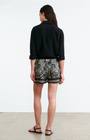 FRANCES SILK MIXED PAISLEY PRINT SHORT by Nili Lotan - Romi Boutique