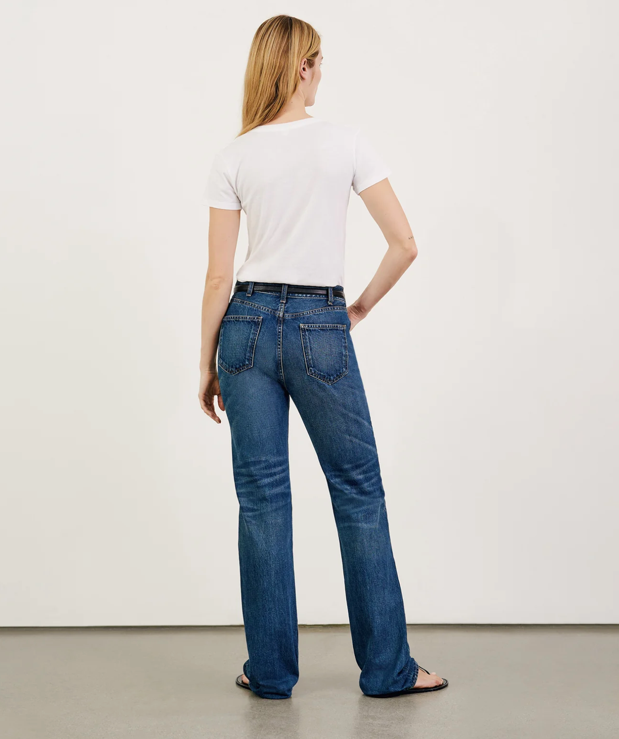 CAROL V-NECK TEE SHIRT by Nili Lotan - Romi Boutique