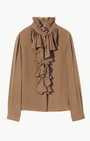 LILY SILK BLOUSE - Romi Boutique