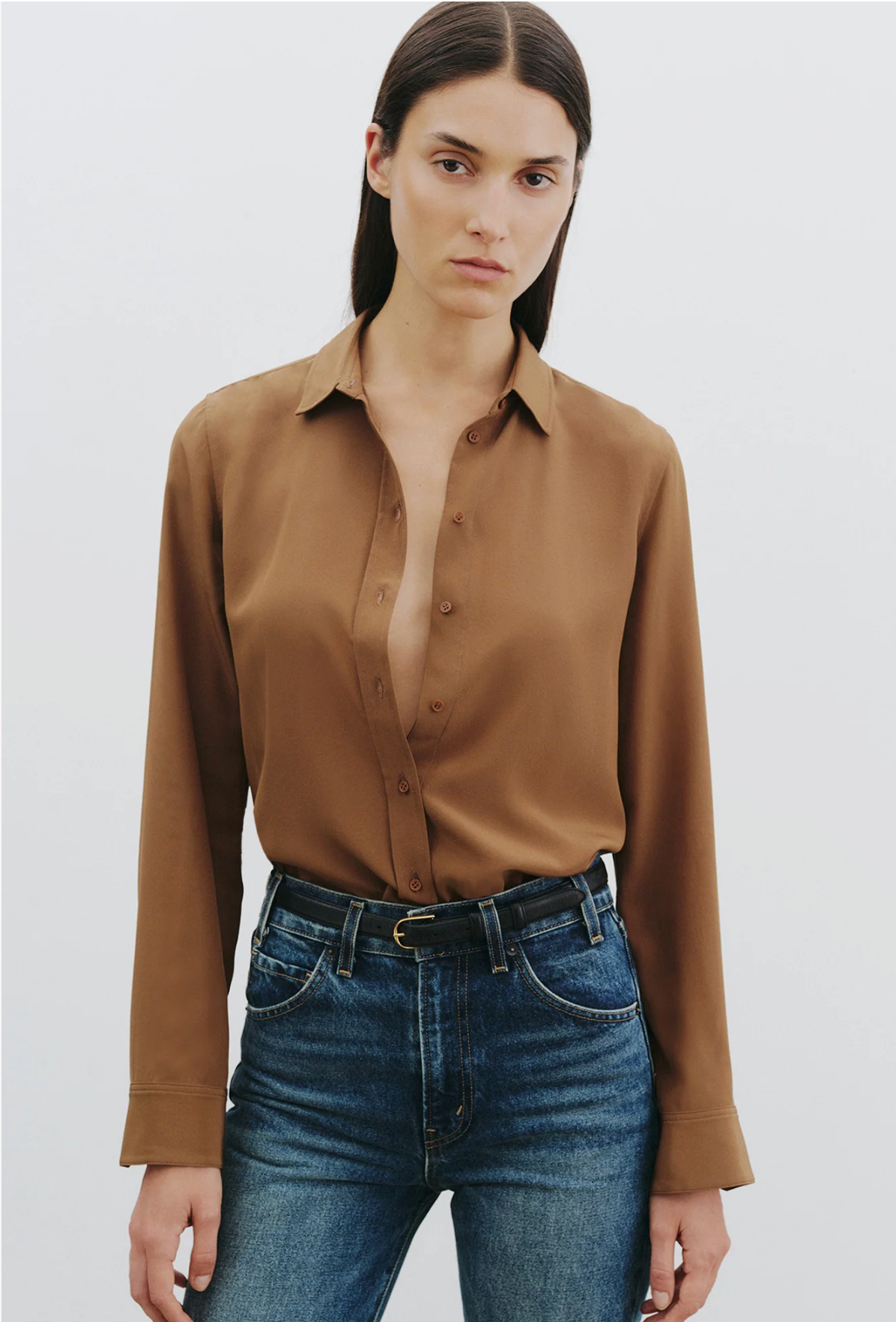 GAIA SLIM SHIRT by Nili Lotan - Romi Boutique