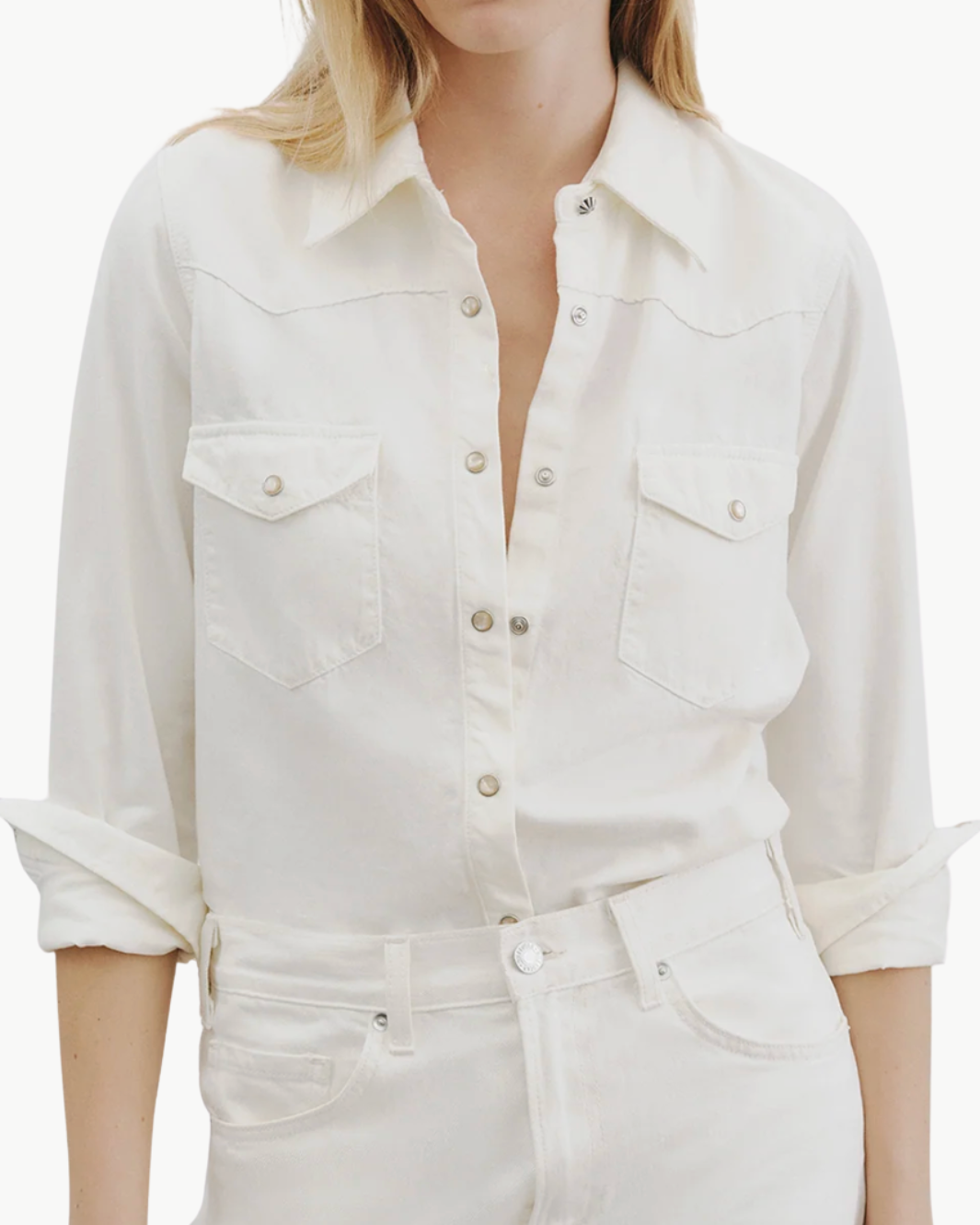 TRAVIS SHIRT IN CREAM - Romi Boutique