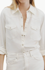 TRAVIS SHIRT IN CREAM - Romi Boutique
