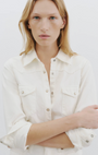 TRAVIS SHIRT IN CREAM - Romi Boutique