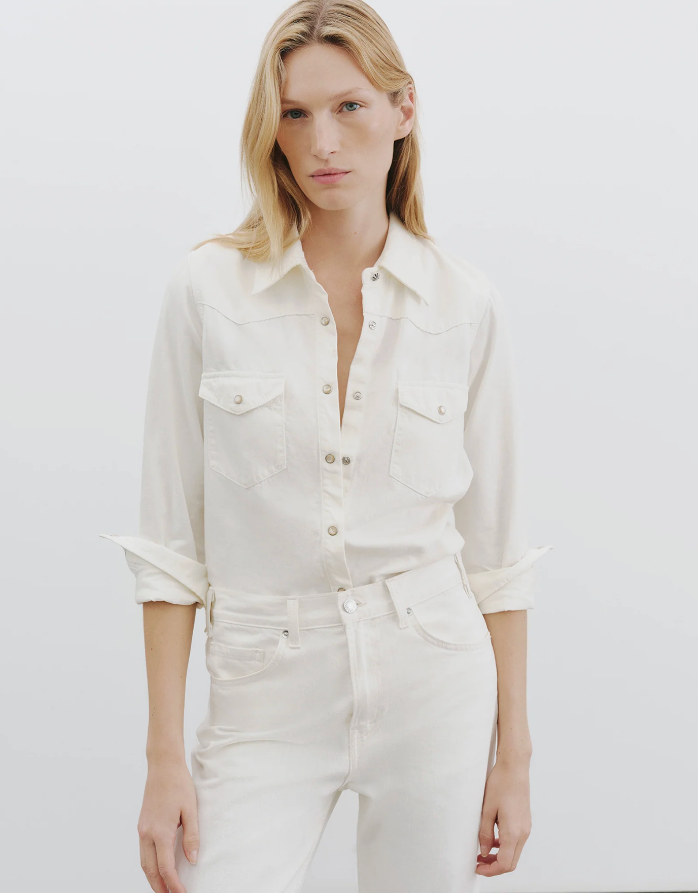 TRAVIS SHIRT IN CREAM - Romi Boutique