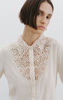 ZOLA LACE/SILK SHIRT by Nili Lotan - Romi Boutique