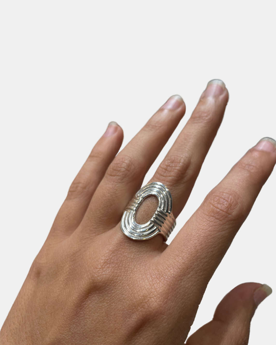 AALTO RING IN STERLING SILVER by Odette - Romi Boutique