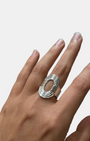 AALTO RING IN STERLING SILVER by Odette - Romi Boutique