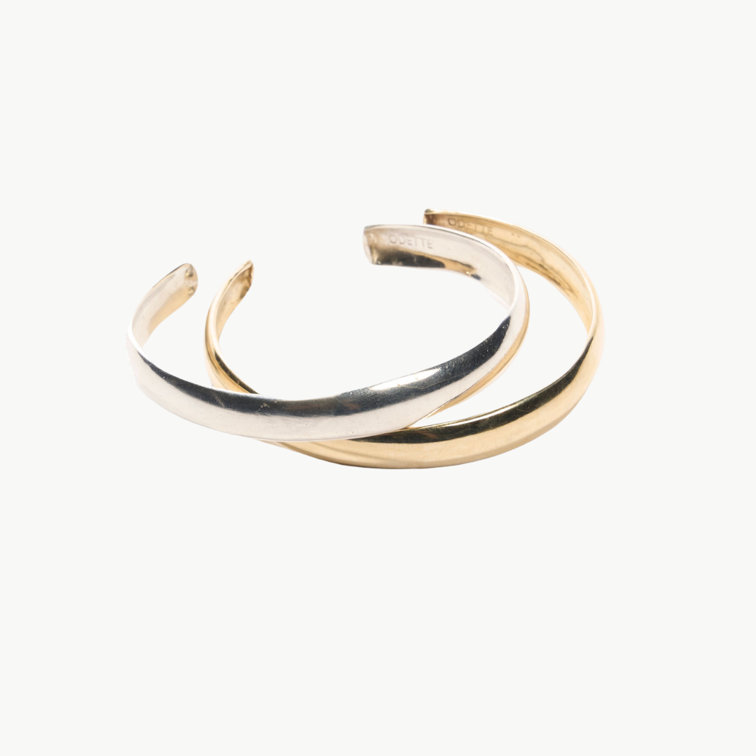 CIEL CUFF IN STERLING SILVER by Odette - Romi Boutique