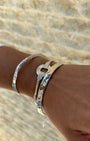 CIRCA BANGLE IN STERLING SILVER by Odette - Romi Boutique
