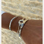 CIRCA BANGLE IN STERLING SILVER by Odette - Romi Boutique