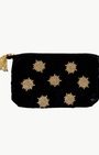 LARGE STAR MAKE UP BAG IN BLACK by Olivia Dar - Romi Boutique