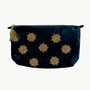 LARGE STAR MAKE UP BAG IN TEAL by Olivia Dar - Romi Boutique
