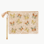LARGE BUTTERFLY SEQUIN POUCH WITH CHAIN IN WINTER PASTEL by Olivia Dar - Romi Boutique