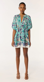 MINI DRESS ARIA IN BLUE PENCILLEO by Poupette St. Barth - Romi Boutique