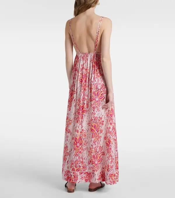 LONG DRESS CASSANDRA by Poupette St. Barth - Romi Boutique