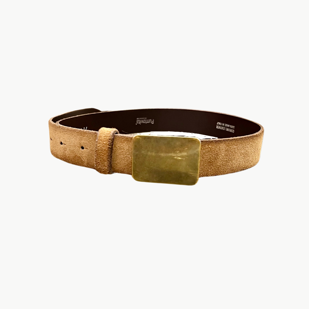 RACHEL BELT IN BROWN by Puntovita - Romi Boutique