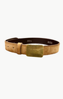 RACHEL BELT IN BROWN by Puntovita - Romi Boutique