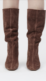 ASTOR BOOT IN MOCHA SUEDE - Romi Boutique
