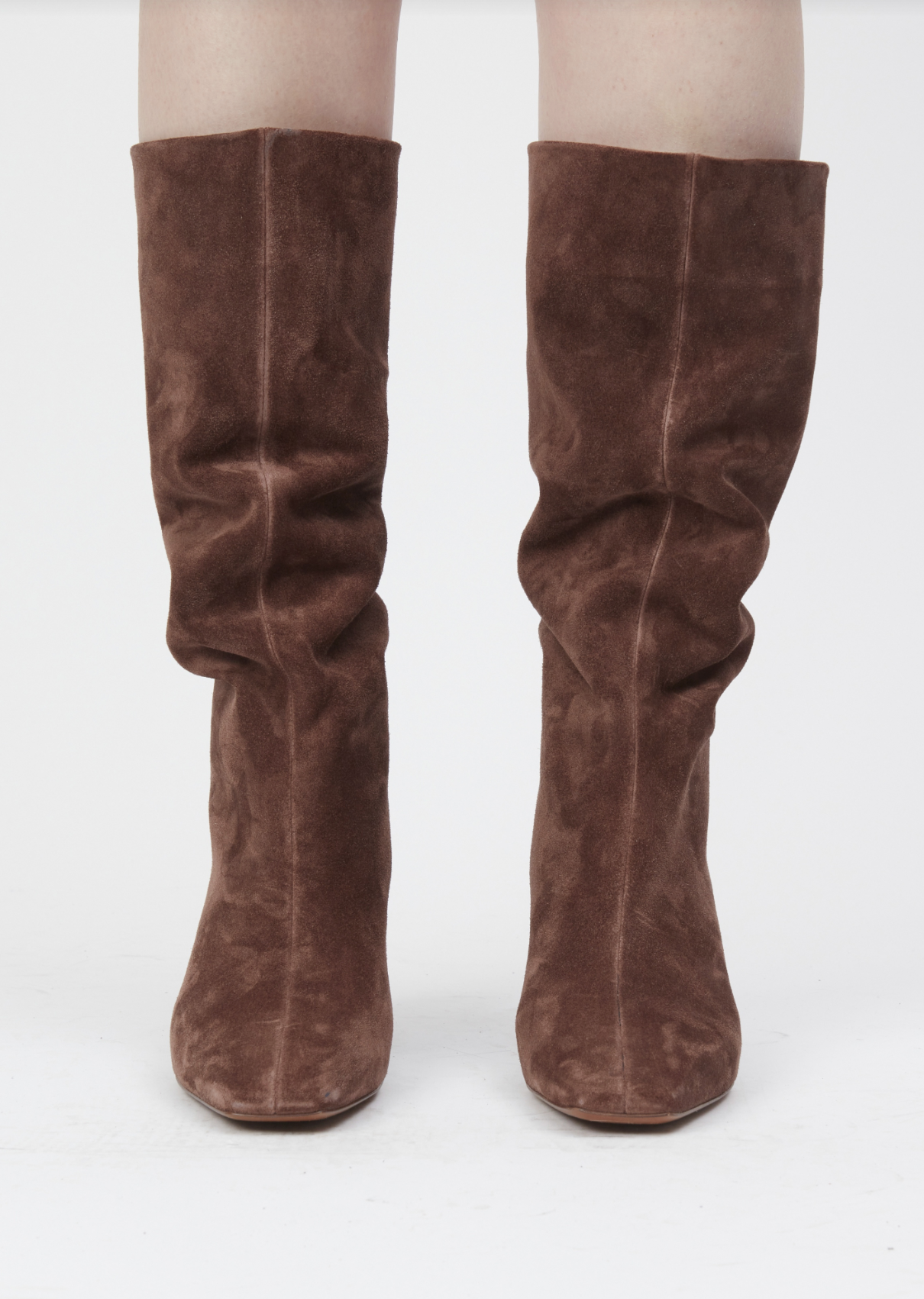 ASTOR BOOT IN MOCHA SUEDE - Romi Boutique