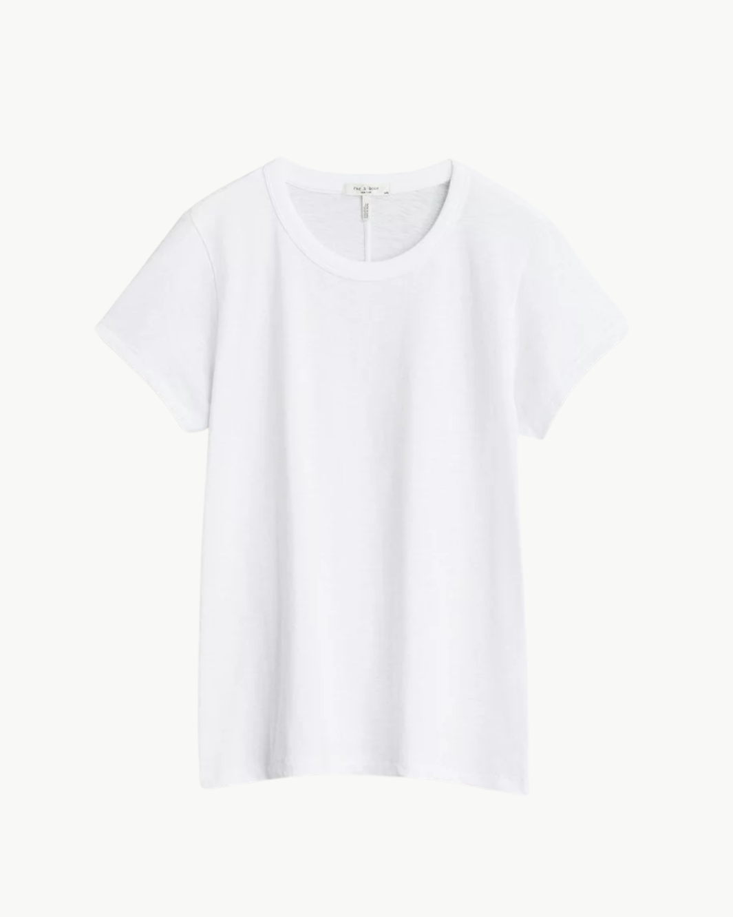 THE SLUB TEE IN BRIGHT WHITE - Romi Boutique