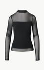 Rag & Bone LUCA MIXED-MEDIA MOCKNECK